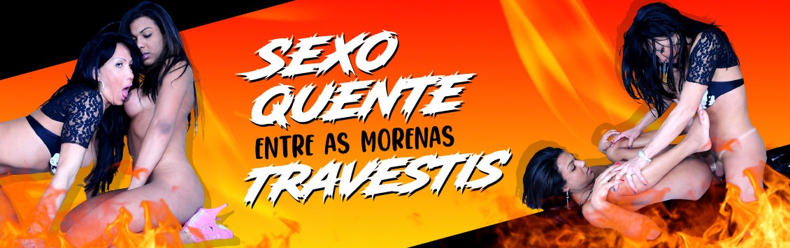 Sexo quente com as amigas travestis