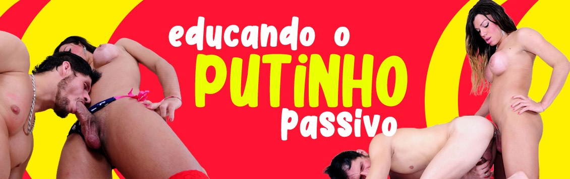 Raissa socando seu pauzão no putinho passivo